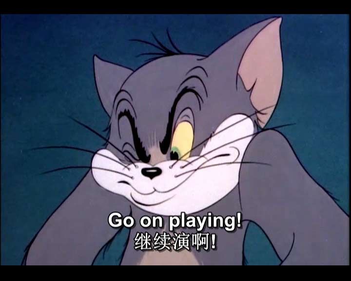 幽灵出现（中阶版）-猫和老鼠英语口语