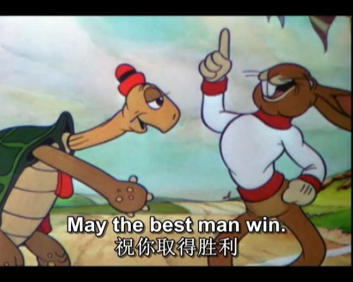 龟兔赛跑-动漫英语