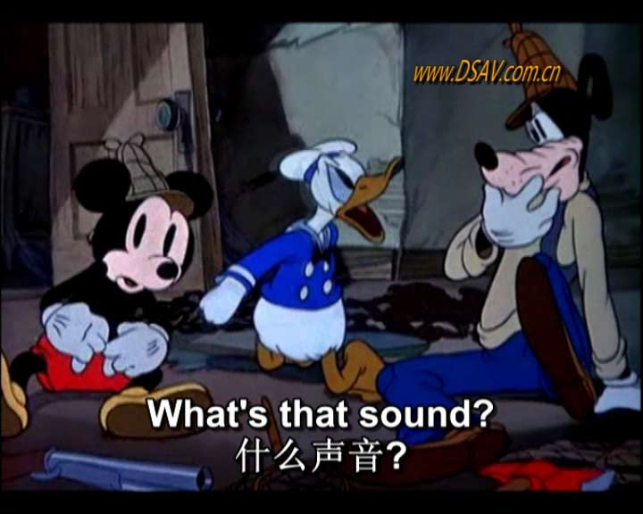 动漫英语口语练习 迪士尼动漫英语之米奇系列-寂寞的魂魄
