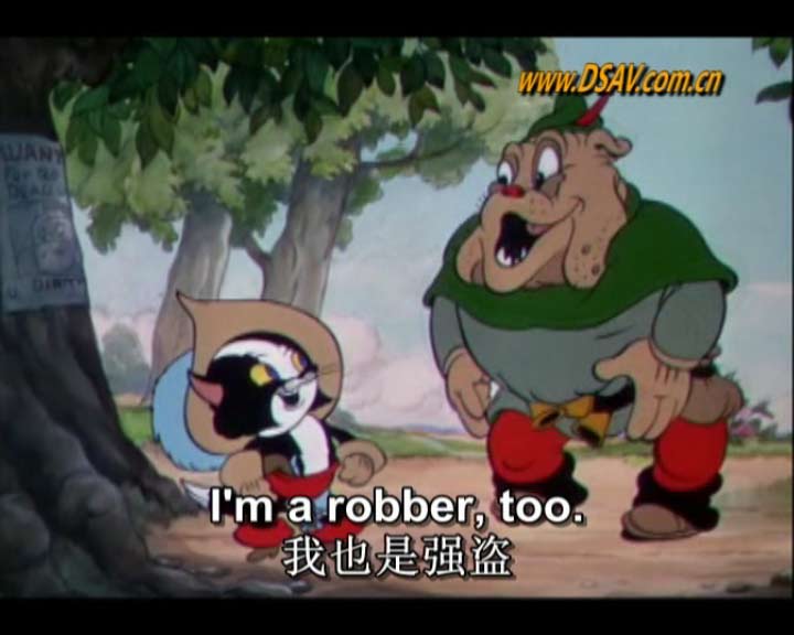 强盗小猫-动漫英语
