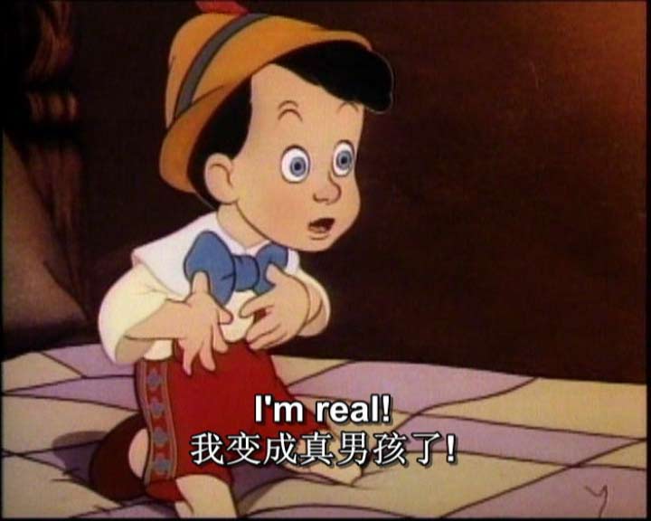 电影英语-木偶奇遇记