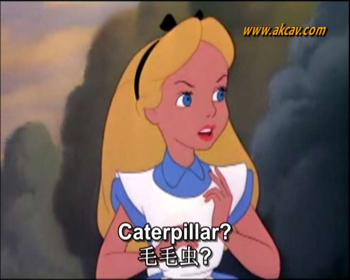 爱丽丝梦游仙境-电影英语